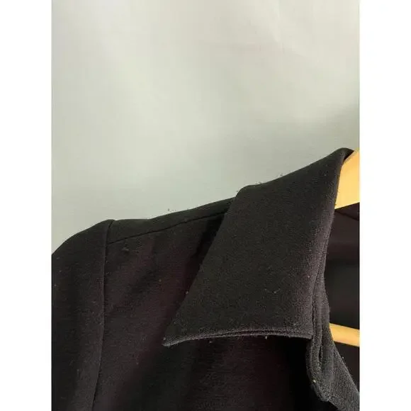Toccin Valerie Long Sleeve Dress Size 8 Black